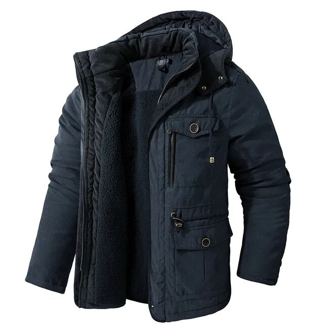 primecuration | Parka Militaire Robuste - Veste Chaude et Confortable