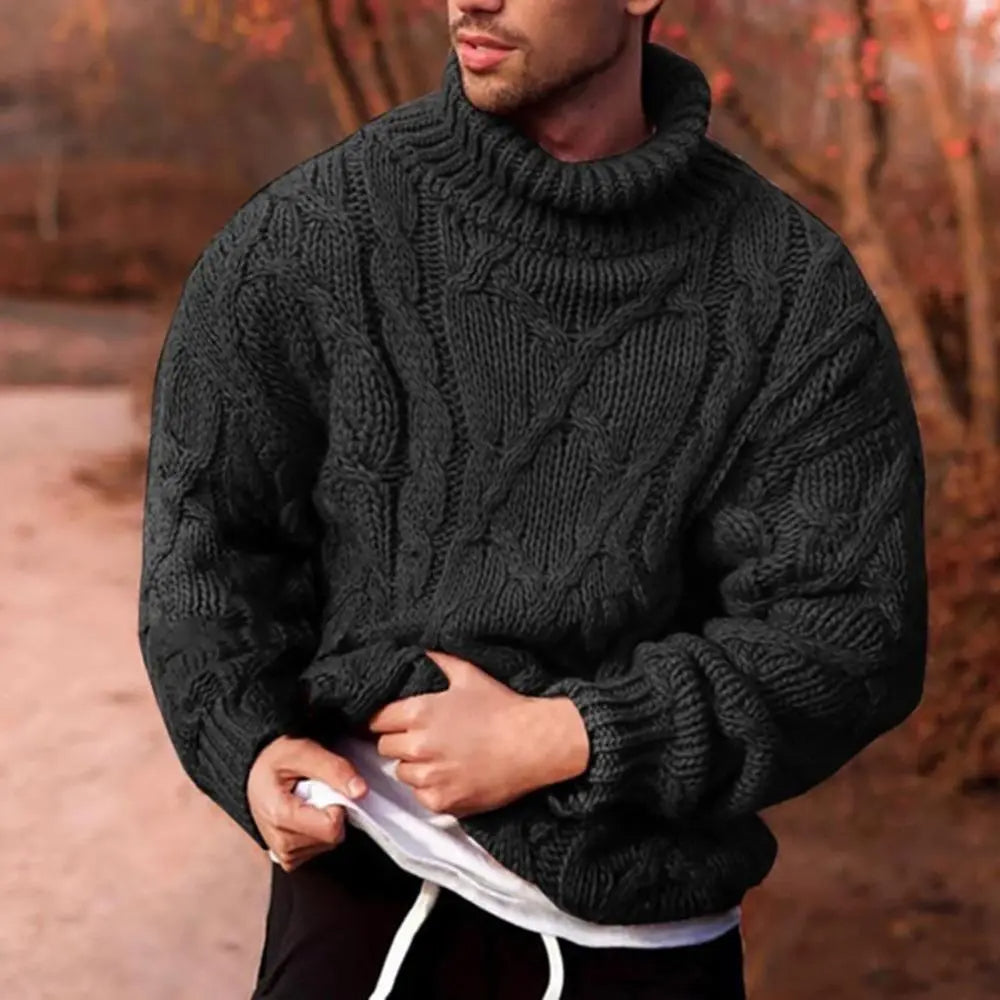 primecuration | Pull slim en laine chaud pour hommes - Confort et style