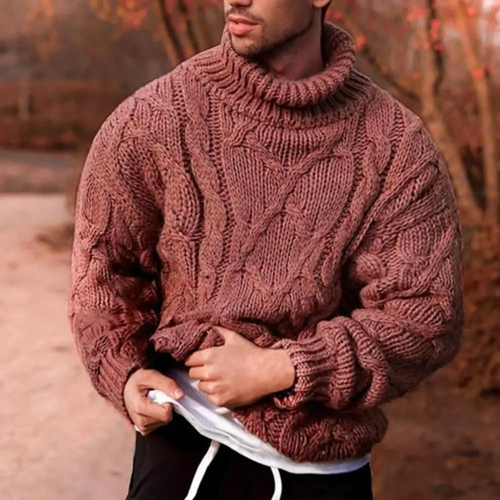 primecuration | Pull slim en laine chaud pour hommes - Confort et style