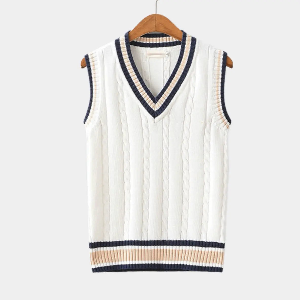 primecuration | Pull sans manches en coton pour hommes - Confort et style