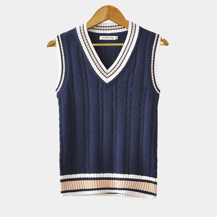primecuration | Pull sans manches en coton pour hommes - Confort et style