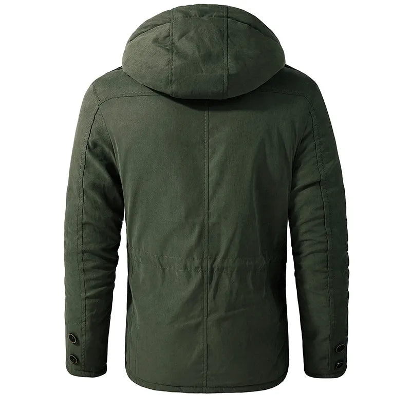primecuration | Parka Militaire Robuste - Veste Chaude et Confortable