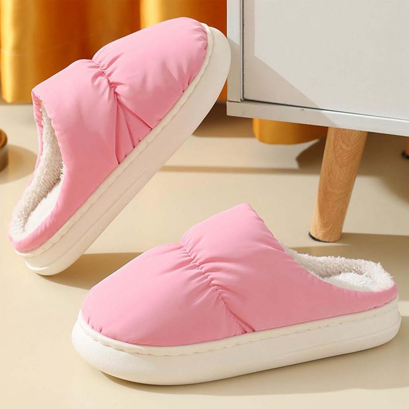 primecuration | Chaussons chauffants en peluche unisexes, doux et confortables