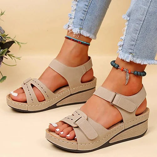 primecuration | Sandales Confortables pour Femmes - Élégantes et Stylées d'Été