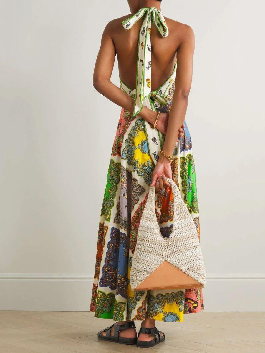Paisley Maxi Jurk