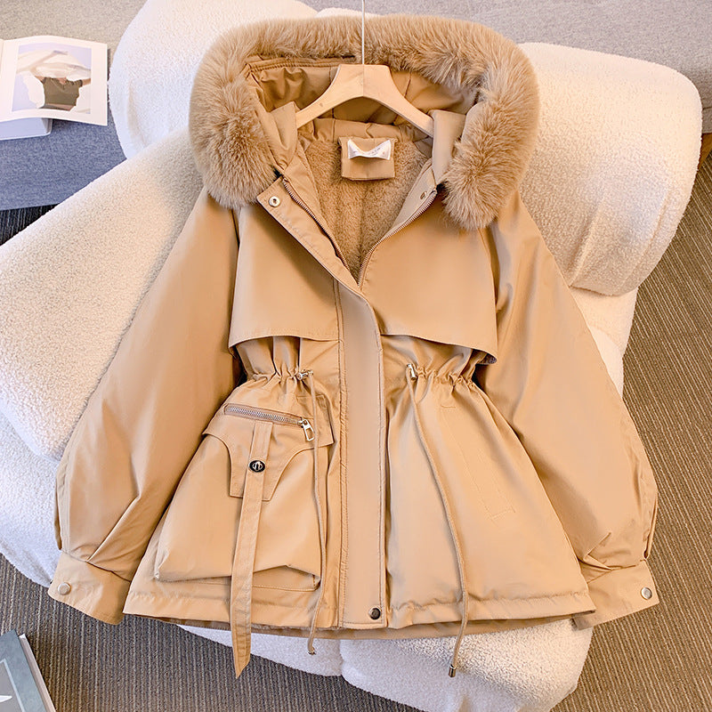 primecuration | Manteau d'hiver femme en laine chaud et élégant, luxe