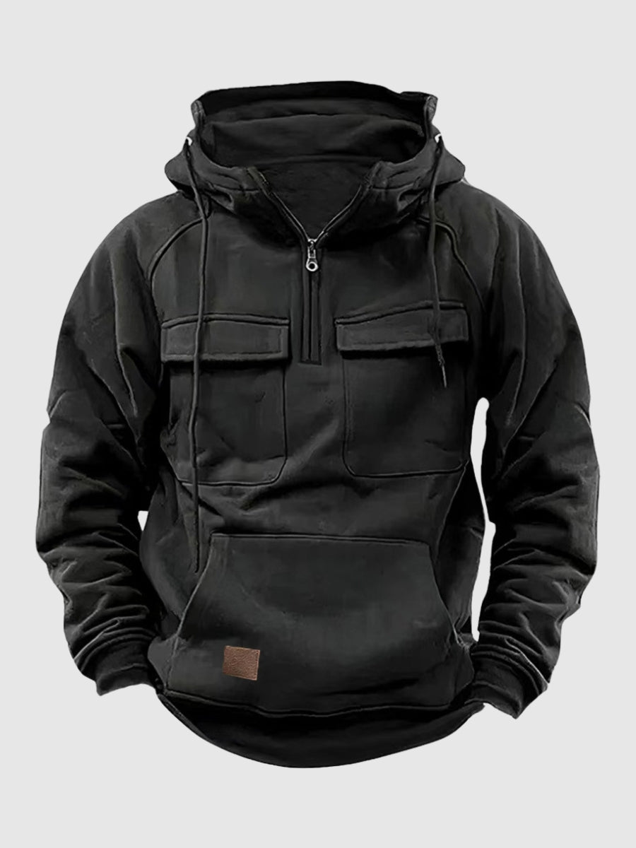 primecuration | Hoodie d'hiver pour hommes  - Confortable et chaud