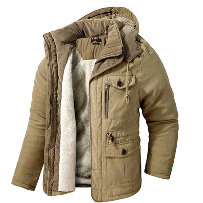 primecuration | Parka Militaire Robuste - Veste Chaude et Confortable