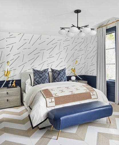 Couverture douce chaude – Plaid en laine classique pour canapé et lit