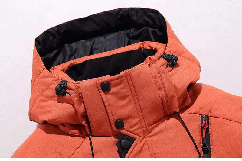 primecuration | Veste de ski thermique chaude et coupe-vent pour sports d'hiver