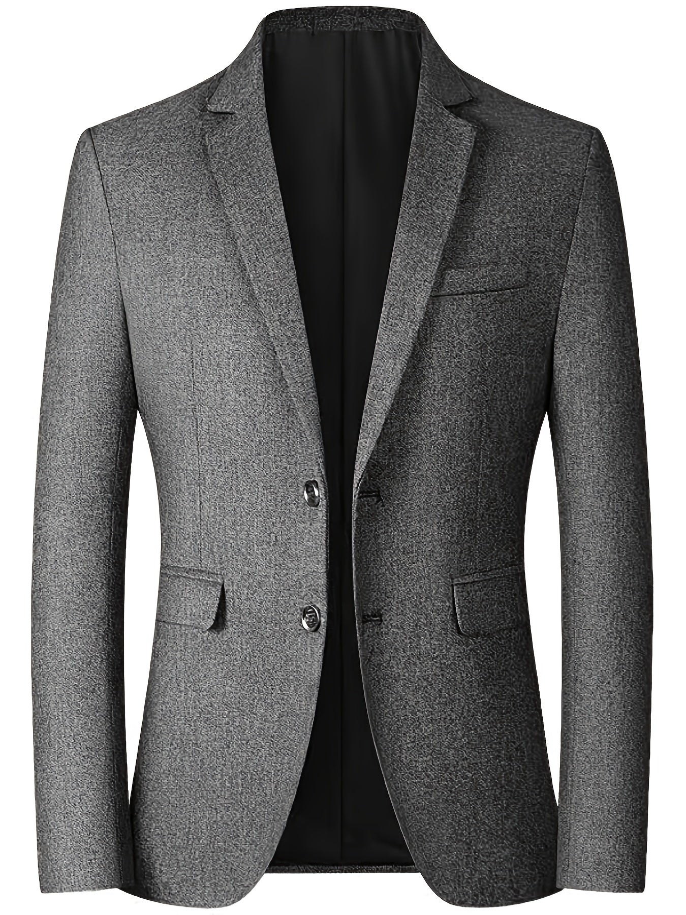 primecuration | Blazer semi-formel en tissu léger pour hommes, élégant et confortable