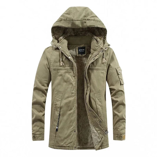 primecuration | Veste en Polaire Doublée Parka Outdoor - Confort et Chaleur