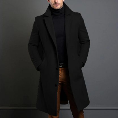 Manteau en Laine de Haute Qualité pour Hommes