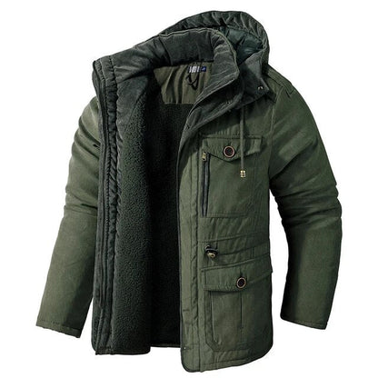 primecuration | Parka Militaire Robuste - Veste Chaude et Confortable