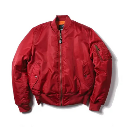 primecuration | Veste bomber vintage imperméable unisexe - Style rétro et pratique