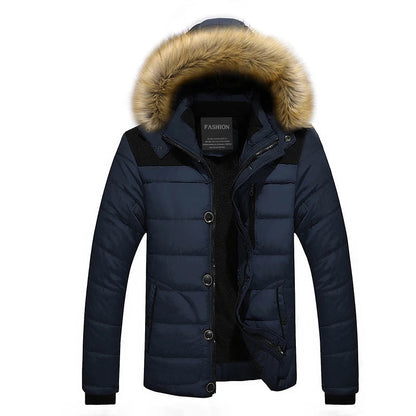 primecuration | Manteau d'hiver avec capuche, chaud et élégant