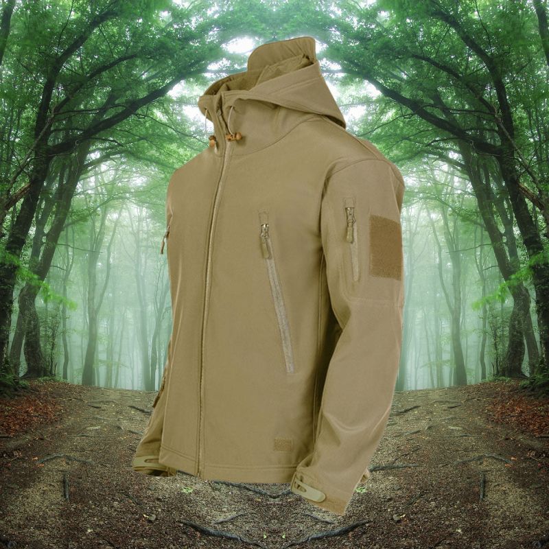 primecuration | Veste imperméable légère pour hommes - Outdoor, respirante, coupe-vent