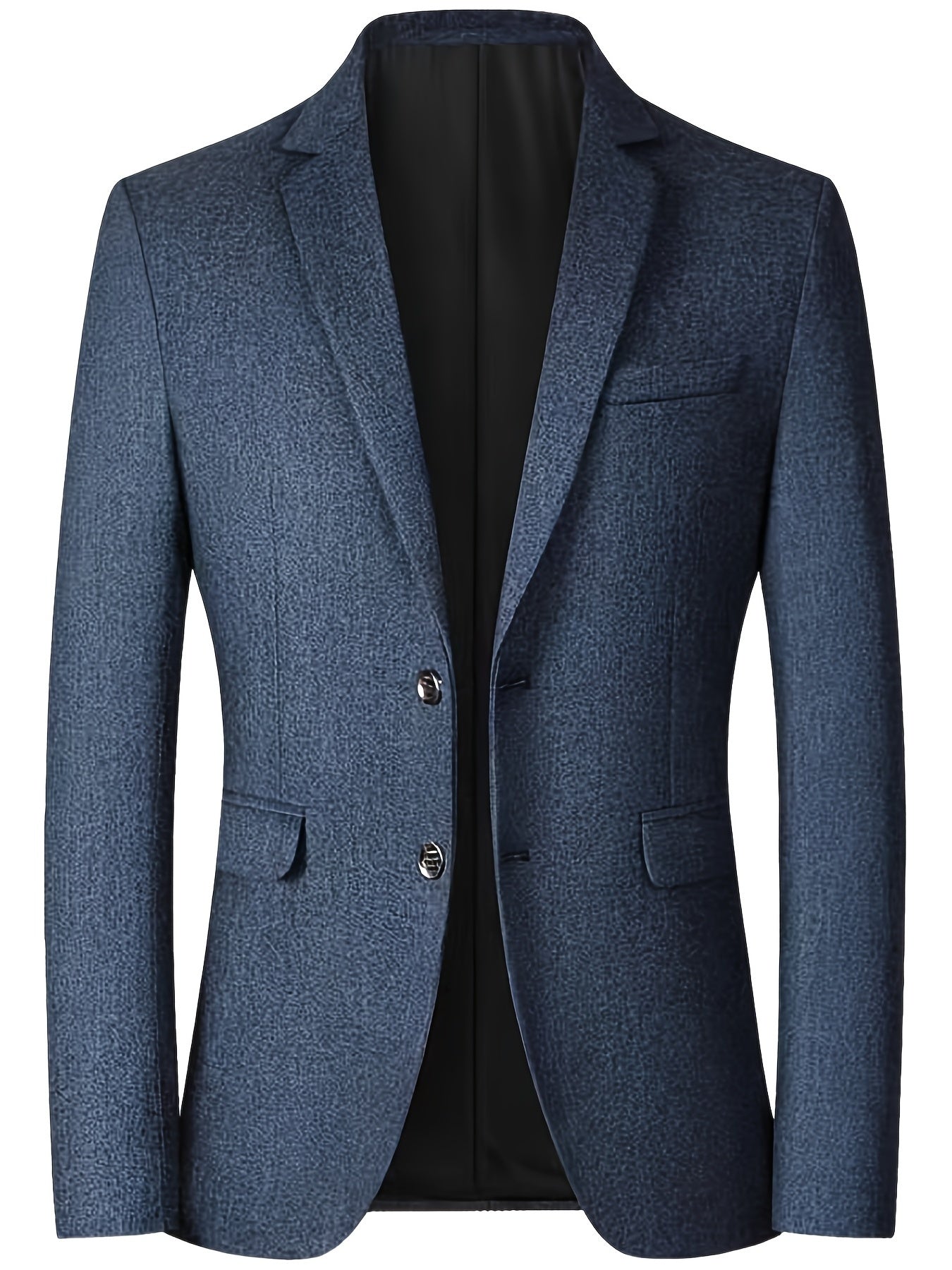 primecuration | Blazer semi-formel en tissu léger pour hommes, élégant et confortable