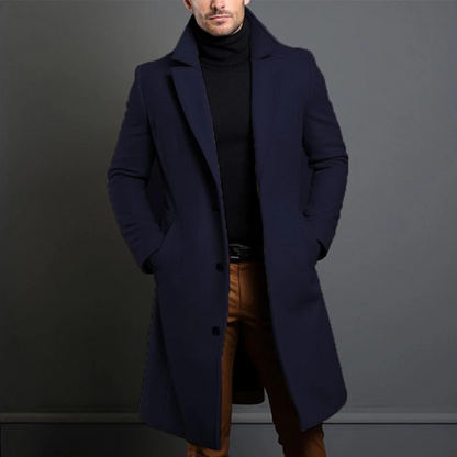 Manteau en Laine de Haute Qualité pour Hommes