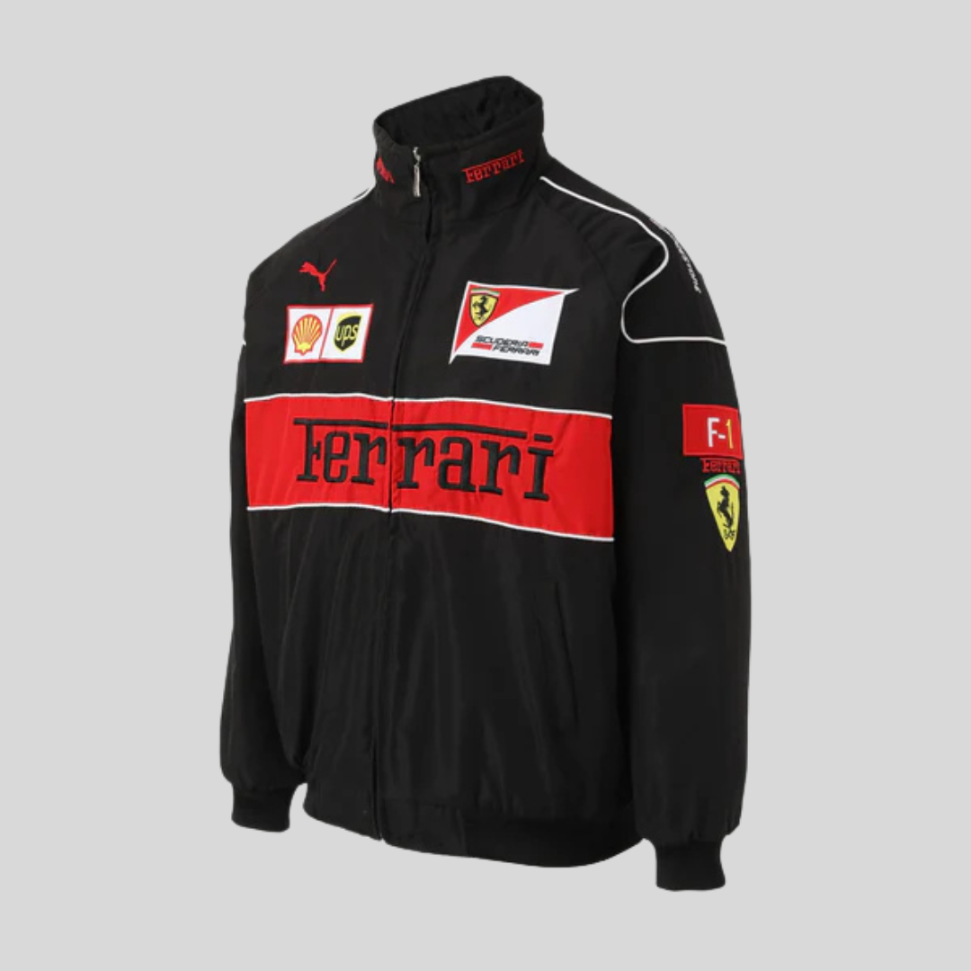 Primecuration| Veste de course Ferrari F1 racing pour hommes et femmes