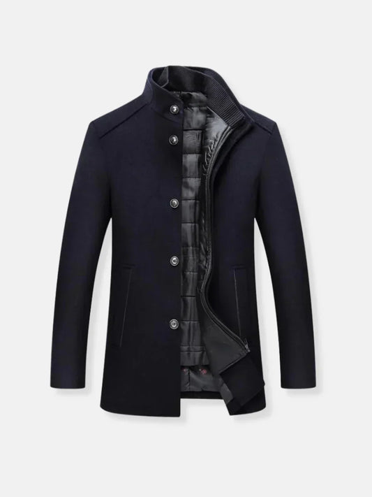 primecuration | Veste Homme Urban Classic en Tissu Résistant - Style Moderne