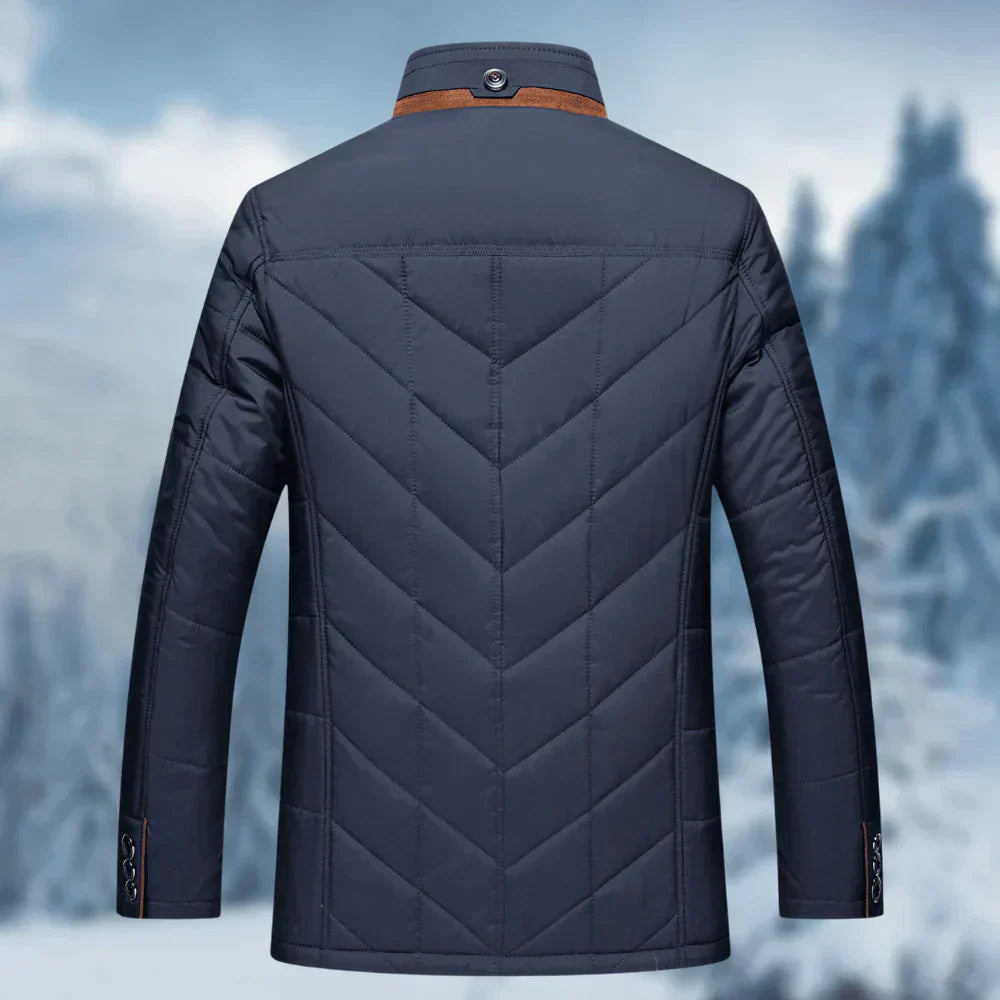 primecuration | Veste d'hiver confortable pour hommes  en tissu chaud et stylé