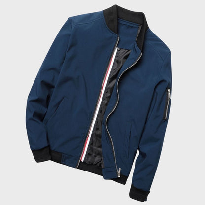 primecuration | Veste bomber homme en polyester, légère et tendance