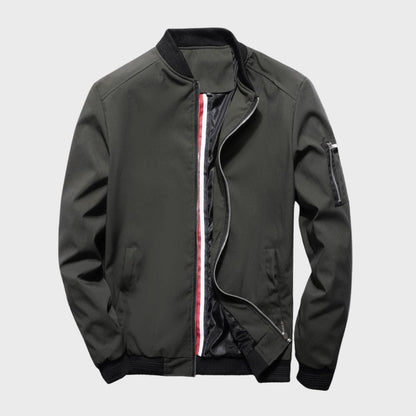 primecuration | Veste bomber homme en polyester, légère et tendance