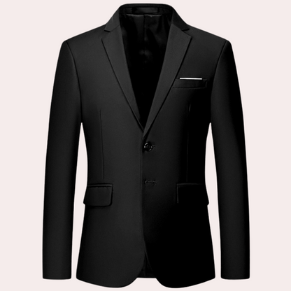 primecuration | Blazer Classique pour Hommes  en Laine Élégant et Confortable