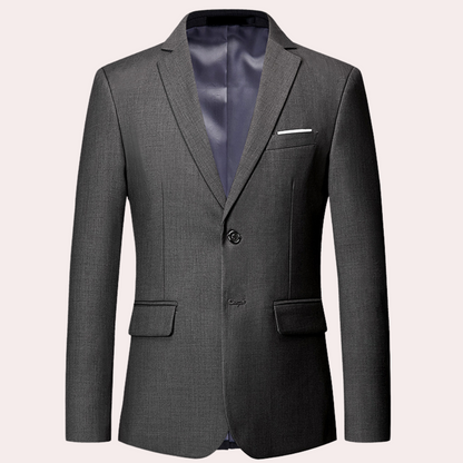 primecuration | Blazer Classique pour Hommes  en Laine Élégant et Confortable