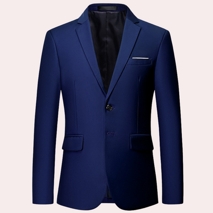 primecuration | Blazer Classique pour Hommes  en Laine Élégant et Confortable