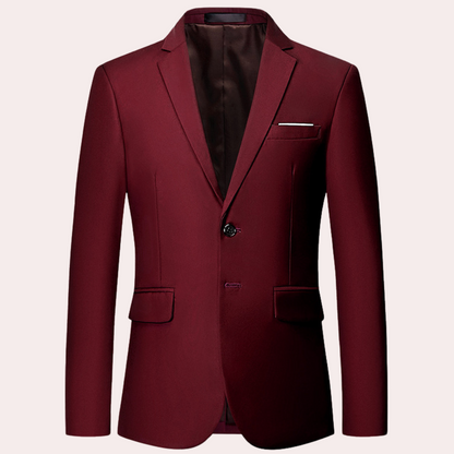 primecuration | Blazer Classique pour Hommes  en Laine Élégant et Confortable