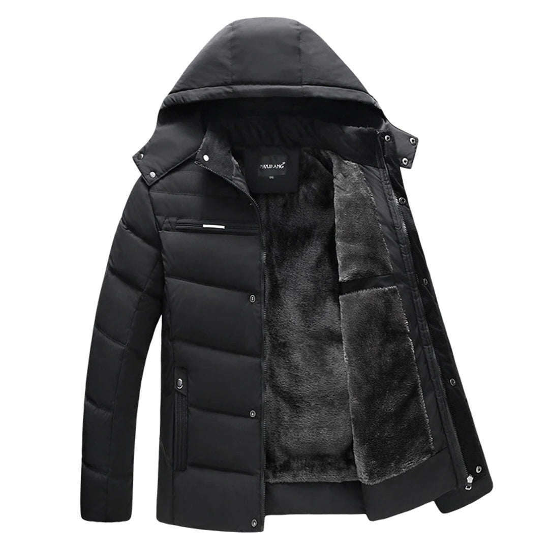 primecuration | Veste Puffer Léon avec Capuche - Chaude et Stylée pour Hiver