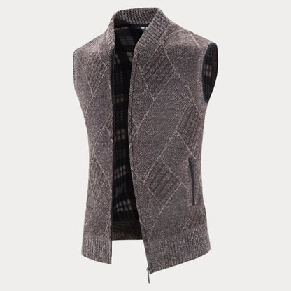 primecuration | Gilet en tricot pour hommes - Élégant, confortable et tendance