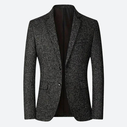 primecuration | Blazer homme en laine à double bouton, élégant et polyvalent