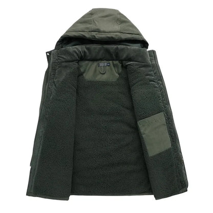 primecuration | Parka Militaire Robuste - Veste Chaude et Confortable