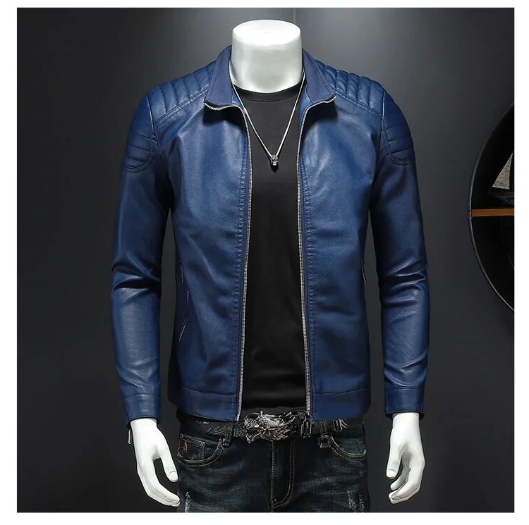 primecuration | Veste de Biker en Cuir - Style Bomber Élégant et Durable