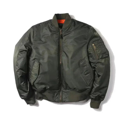 primecuration | Veste bomber vintage imperméable unisexe - Style rétro et pratique