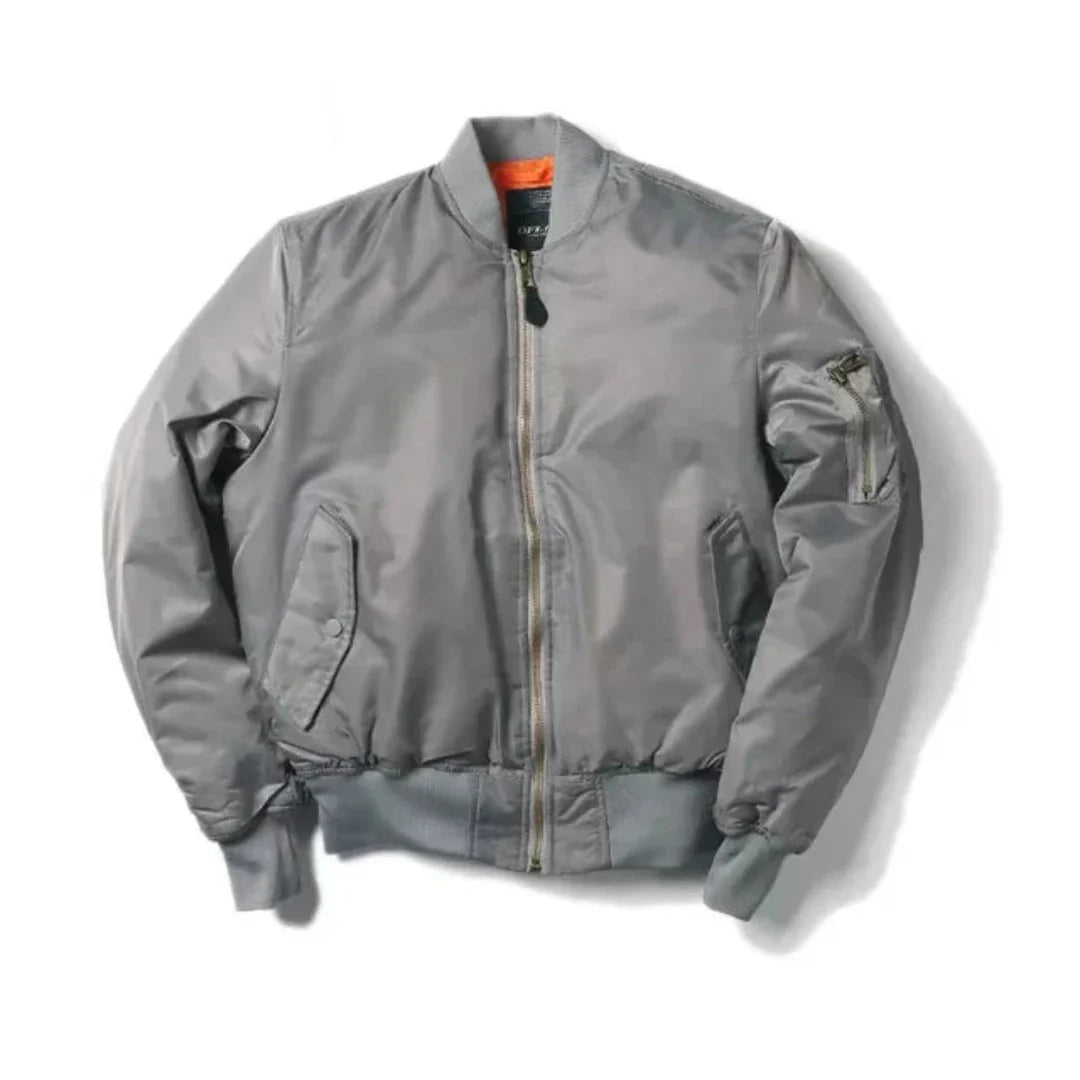 primecuration | Veste bomber vintage imperméable unisexe - Style rétro et pratique