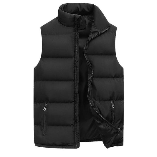 primecuration | Gilet rembourré pour hommes en polyester, léger et chaud