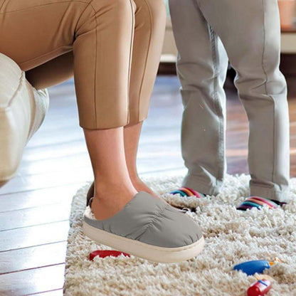 primecuration | Chaussons chauffants en peluche unisexes, doux et confortables