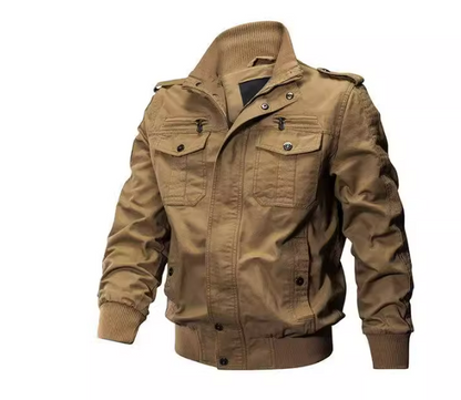 primecuration | Veste cargo homme en tissu résistant avec poches pratiques