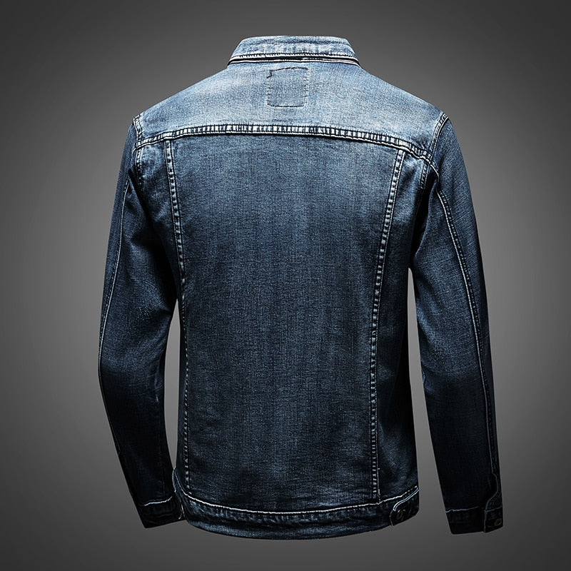 primecuration | Veste en denim intemporelle pour hommes - Style classique et durable