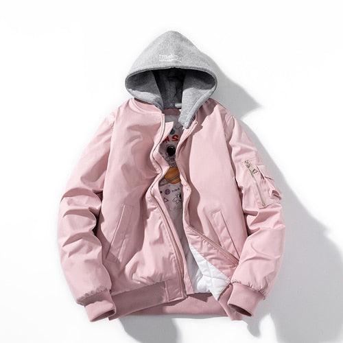 primecuration | Veste Bomber Homme - Style Urbain en Polyester