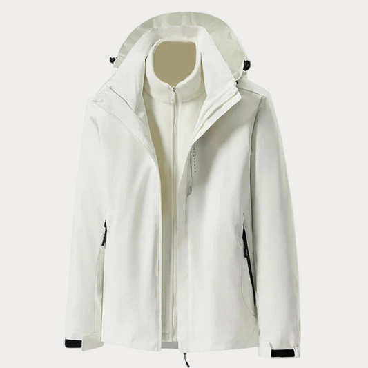 primecuration | Veste coupe-vent imperméable 3 en 1 pour hommes, légère et polyvalente