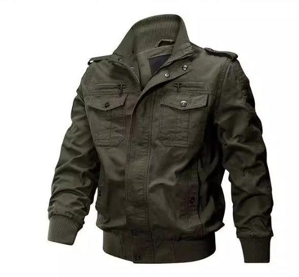 primecuration | Veste cargo homme en tissu résistant avec poches pratiques