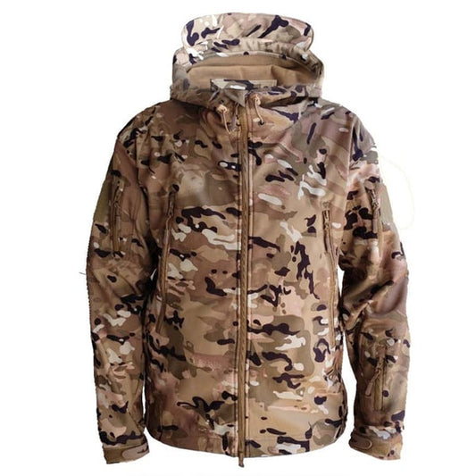 primecuration | Veste Soft Shell Tactique Militaire - Résistante et Confortable