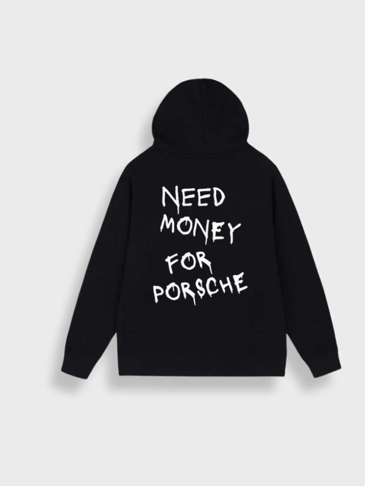 Besoin d'argent pour le sweat à capuche Porsche