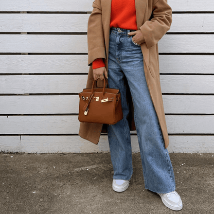 Sac à main  – Sac à main élégant  véritable pour femme