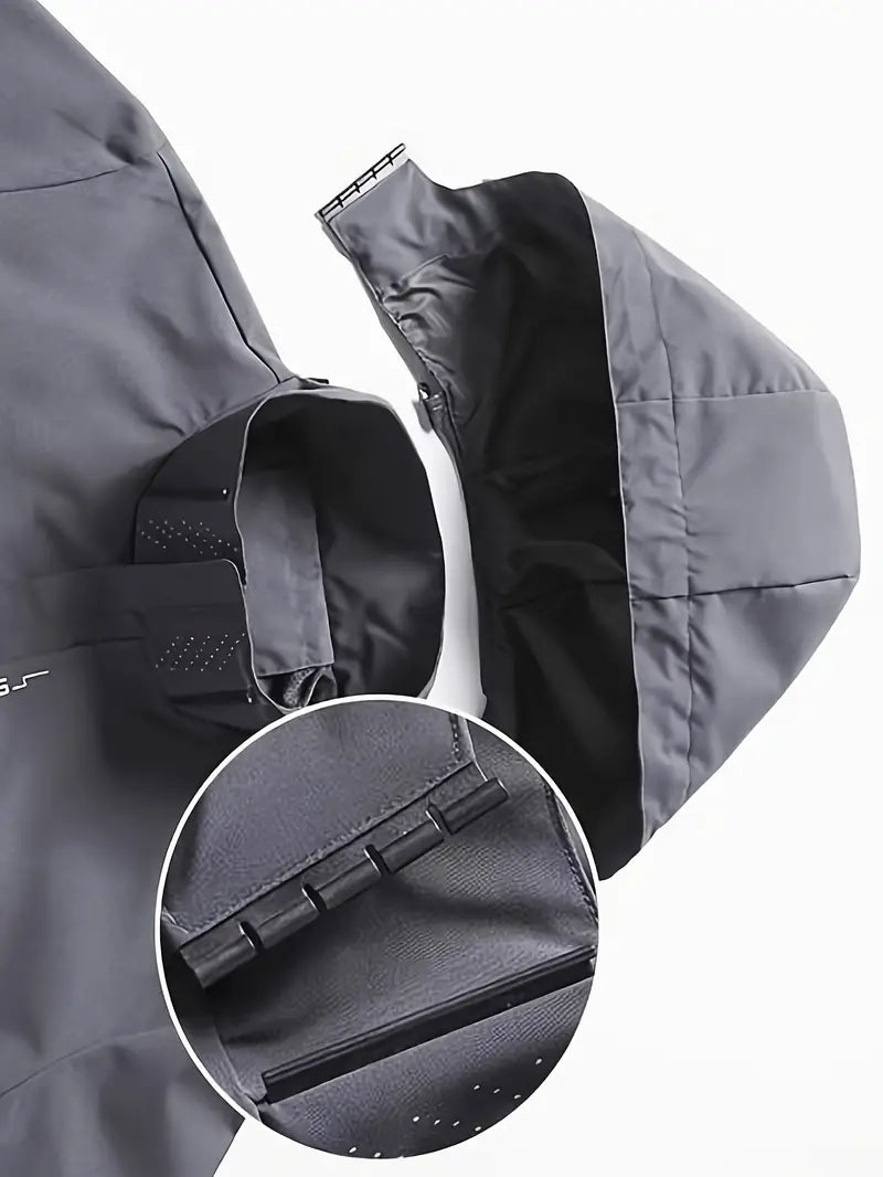 primecuration | Manteau Léger Imperméable pour Hommes - Style Finn, Confort Optimal